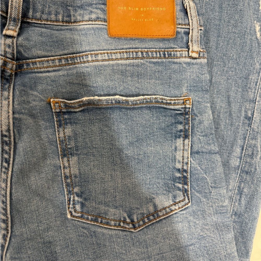 ZARA “The Slim Boyfriend” Jeans Valley Blue - Picture 4 of 8